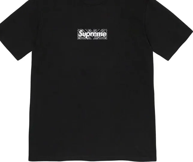 Short Logo T-shirt Bogo XL Cashew L sleeved Box M Tee Black S Bandana White 19FW Blossom 0602